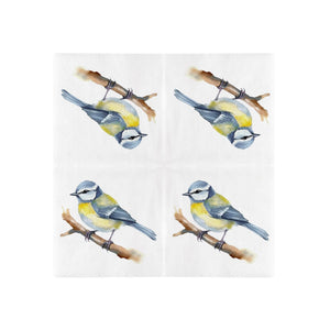 Esschert design papieren servet. pimpelmees 33x33cm