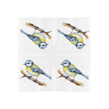 Esschert design papieren servet. pimpelmees 33x33cm
