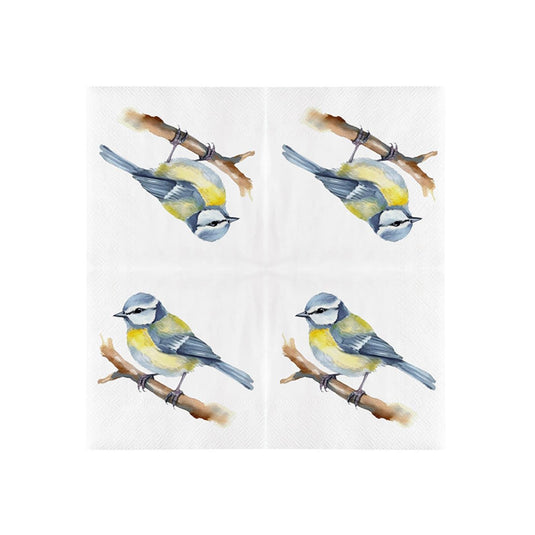 Esschert design servetten pimpelmees