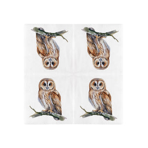 Esschert design papieren servetten uil 33x33cm