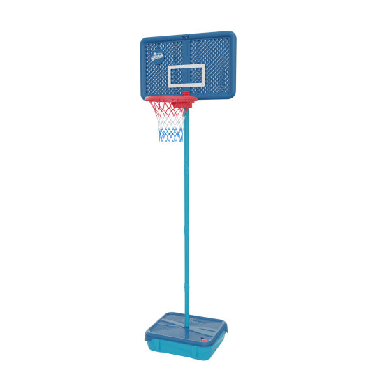 Load image into Gallery viewer, Swingball Basketbalpaal met All Surface Basis Donkerblauw Blauw
