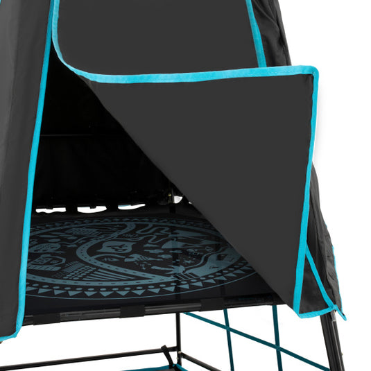 Tp toys Explorer Klimtoren met Schaduwrijk Speelgebied Zwart Blauw