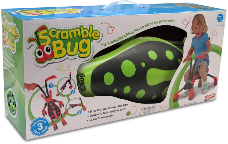Load image into Gallery viewer, The bugs ScrambleBug Hornet met 4 Wielen Junior Groen Zwart
