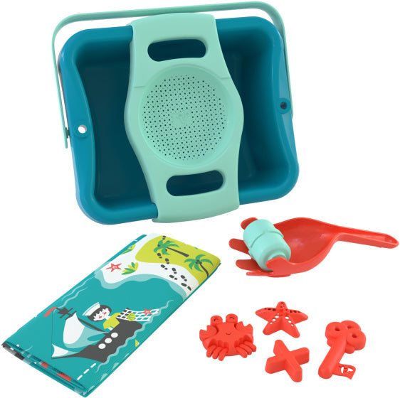 Load image into Gallery viewer, Tp toys Ahoy Houten Speelboot met Uitschuifbare Zandbak Accessoires
