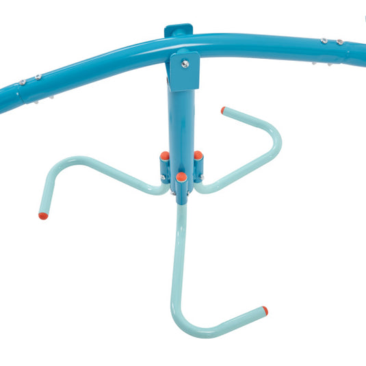 Tp toys Spiro Cyclone 360° Draaibare Wipwap voor Buiten Blauw Oranje