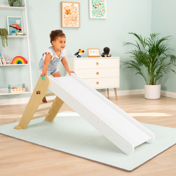Load image into Gallery viewer, Tp toys Active-Tots Houten Opvouwbare Glijbaan vanaf 18 Maanden
