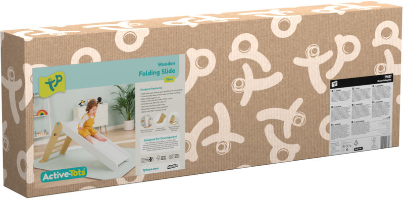 Load image into Gallery viewer, Tp toys Active-Tots Houten Opvouwbare Glijbaan vanaf 18 Maanden
