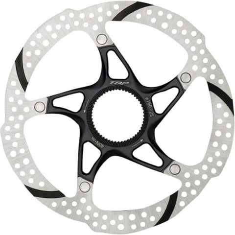 Brake disc TRP-25 centerlock 160mm Tektro silver/black