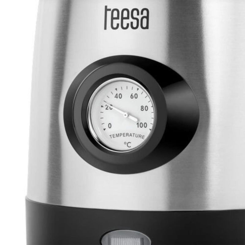 Load image into Gallery viewer, Teesa waterkoker rvs met temperatuur indicator 1,7l
