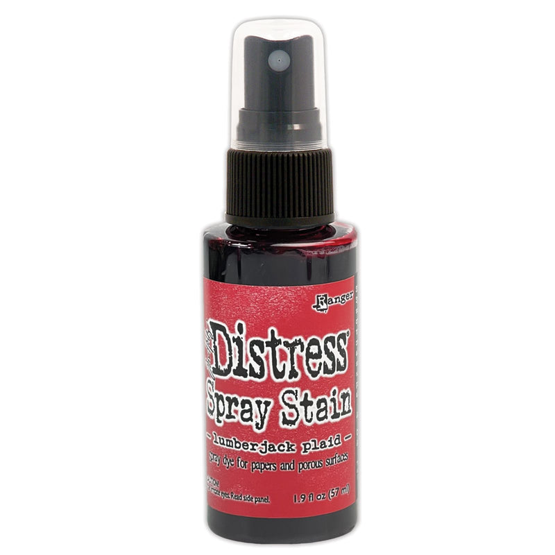 Load image into Gallery viewer, Ranger ink ranger • tim holtz distress spray stain lumberjack plaid
