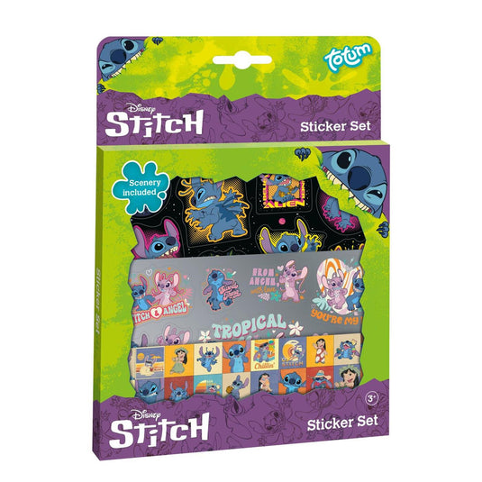 Totum disney stitch stickerset