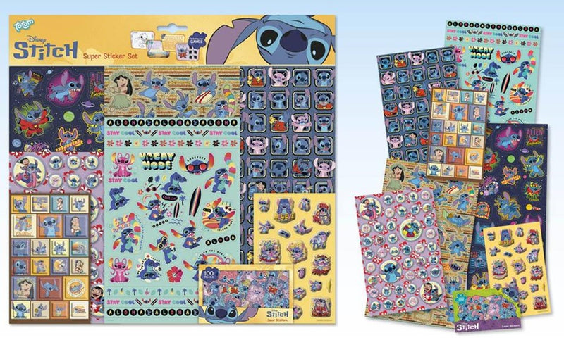 Load image into Gallery viewer, Totum stitch super stickerset 8 blaadjes
