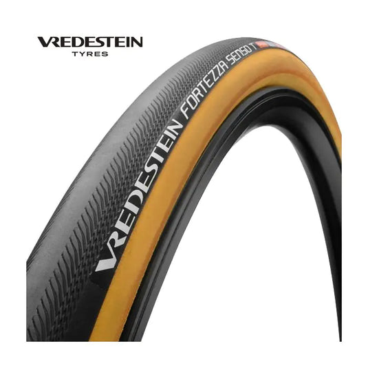 Vredestein tube 25-622 fortezza senso t all weather zwart-transparant 28102