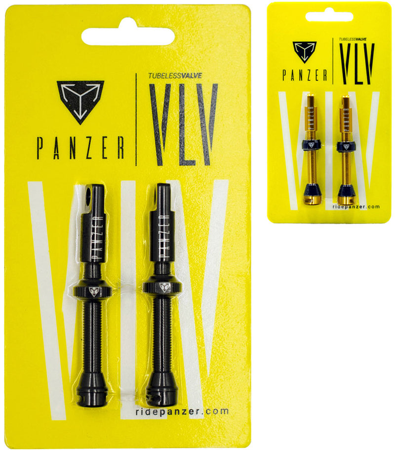 Load image into Gallery viewer, Ridepanzer tubeless valves highflow 48mm (pair)
