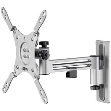 Goobay tv wall mount caravan fullmotion (m), 13 to 43 inch wandmontage (zilver)