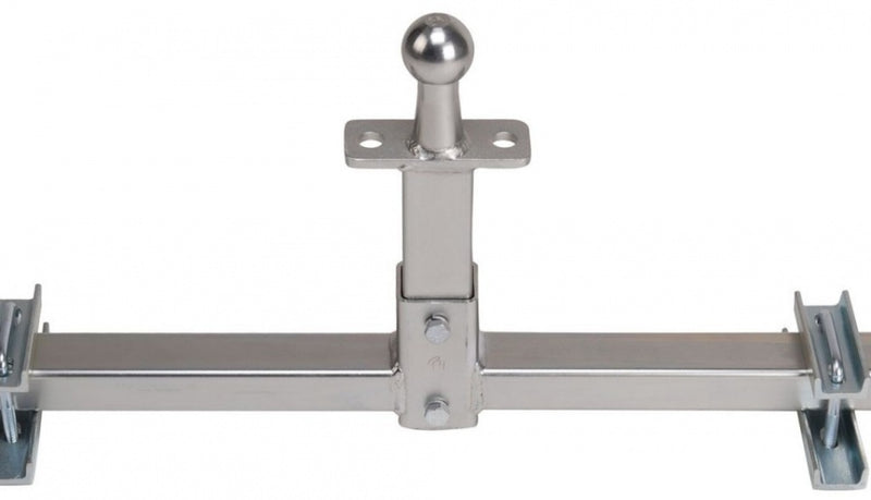Load image into Gallery viewer, caravan hulpstuk laag 34 cm zilver
