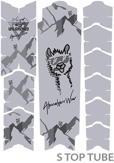 Unleazhed unscratch frame protector film - alpocalypse alpine rose samerberg black matt