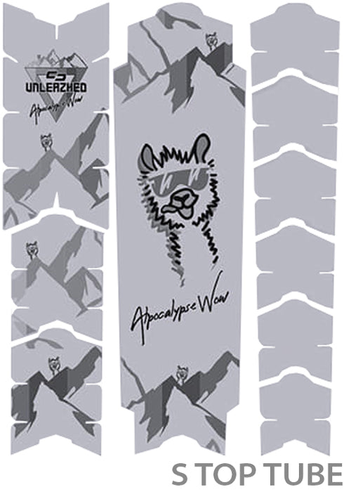 Load image into Gallery viewer, Unleazhed unscratch frame protector film - alpocalypse alpine rose samerberg black matt
