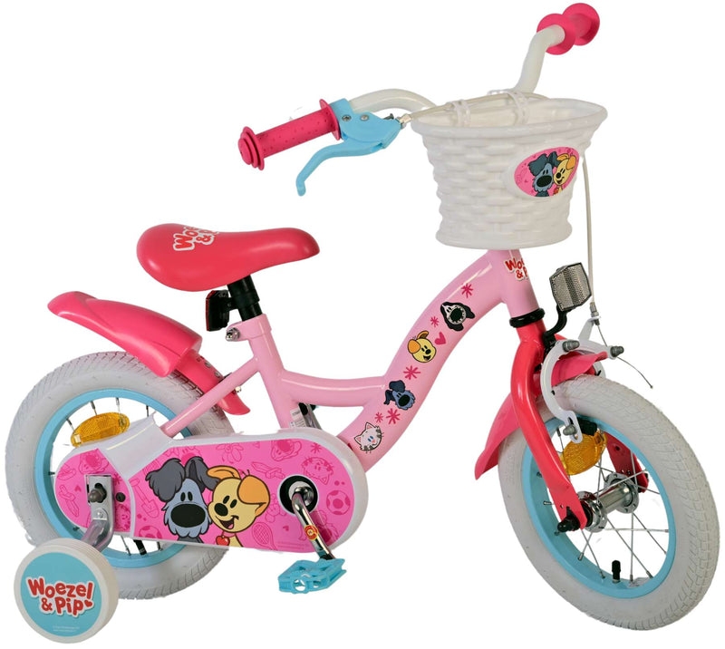 Load image into Gallery viewer, Volare woezel pip kinderfiets - meisjes - 12 inch - roze
