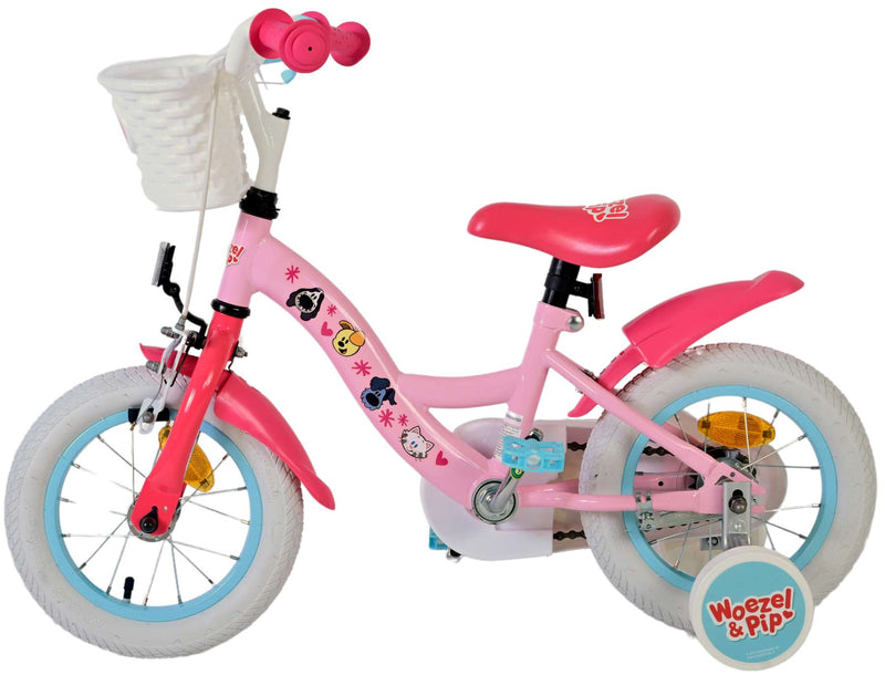 Load image into Gallery viewer, Volare woezel pip kinderfiets - meisjes - 12 inch - roze
