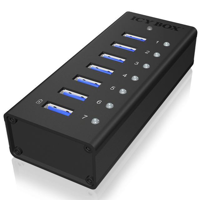 Load image into Gallery viewer, Abi usb a hub - 7 poorten
