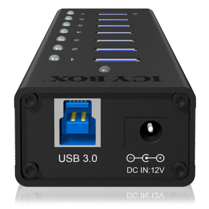 Load image into Gallery viewer, Abi usb a hub - 7 poorten
