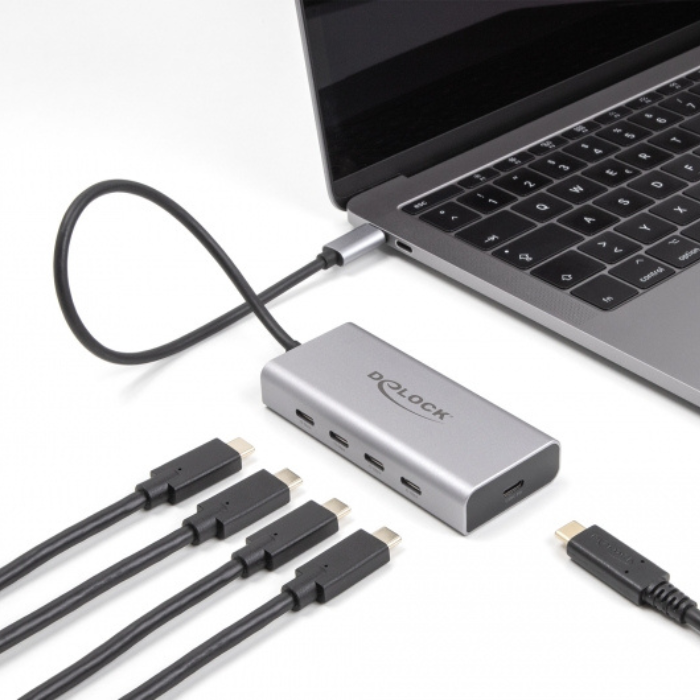 Load image into Gallery viewer, Usb c hub - 4 poorten
