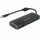 Abi usb c naar a + vga hub - 4 poorten