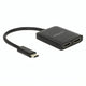 Usb c naar 2x hdmi omvormer