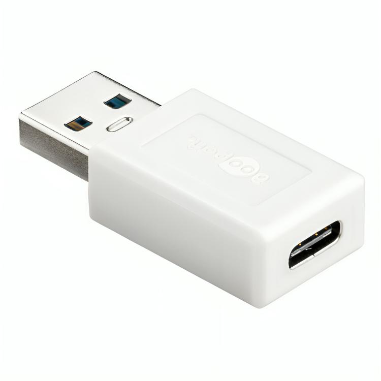 Load image into Gallery viewer, Goobay super speed adapter usb-a 3.2 > usb-c (wit)
