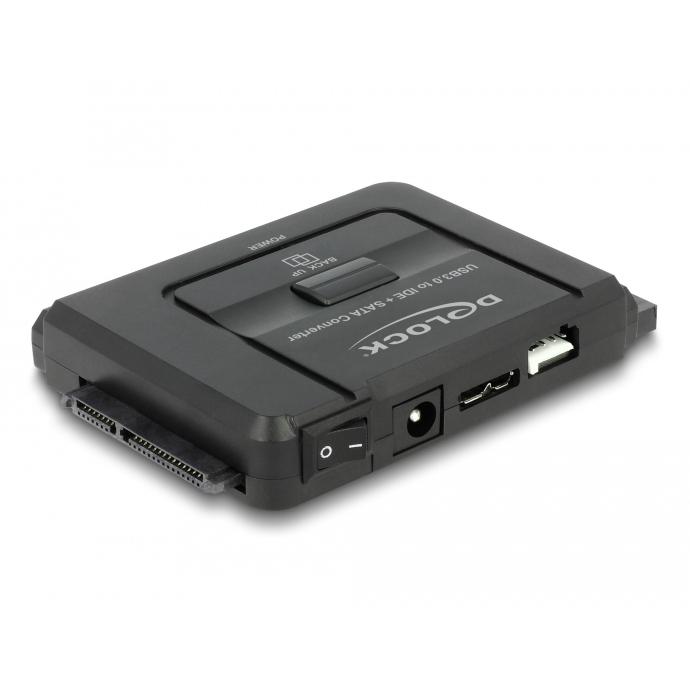 Load image into Gallery viewer, Delock converter usb 3.0 > sata 6 gb s ide 40 pin ide 44 pin (zwart, 61486)
