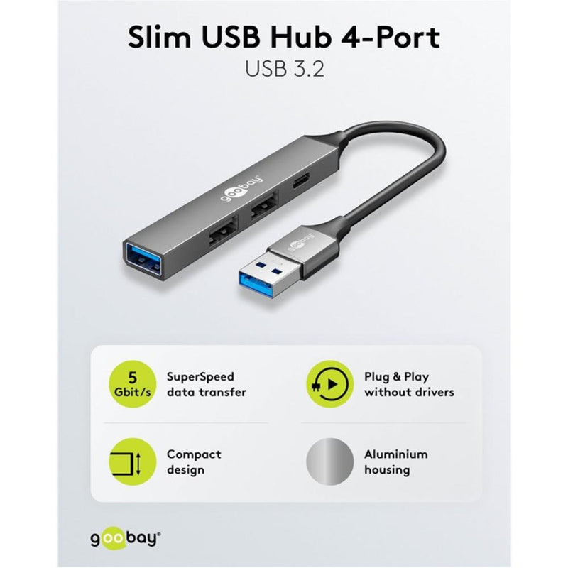 Load image into Gallery viewer, Imp usb a naar a + c hub - 4 poorten
