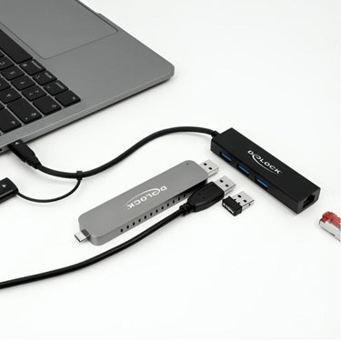 Abi usb c naar a hub - 4 poorten