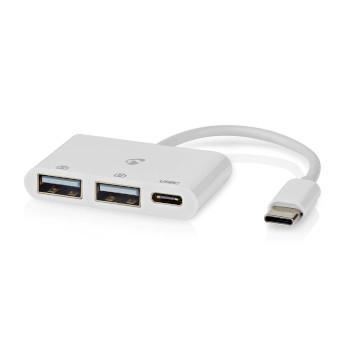 Load image into Gallery viewer, Nedis usb c naar c + a hub - 3 poorten
