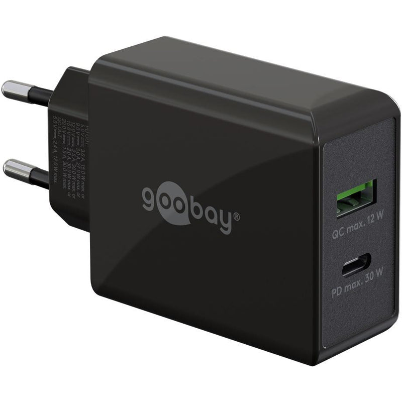 Load image into Gallery viewer, Usb a + c oplader
