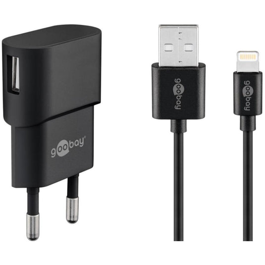 Usb a oplader + lightning kabel