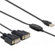 Usb a naar 9p d-sub printerkabel