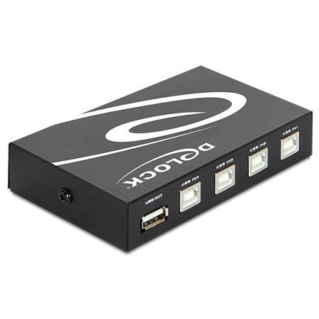 Afbeelding laden in galerijviewer, Delock switch usb 2.0 4 port manual usb-switch
