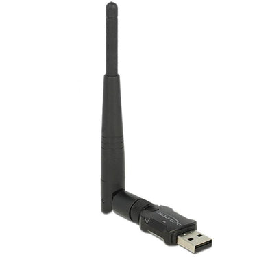 Delock usb 2.0 dual band wlan stick wlan adapter (zwart)