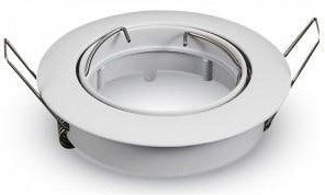 V-tac inbouw spot verstelbaar 50mm rond wit 5013312