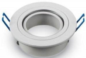 V-tac inbouw spot verstelbaar 50mm rond wit 5013352