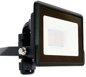 Load image into Gallery viewer, V-tac led bouwlamp 10w 6500k zwart + kabelinvoer - 9332105
