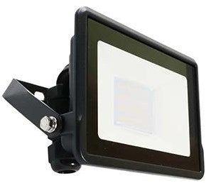 V-tac led bouwlamp 20w 6500k zwart + kabelinvoer - 9332115