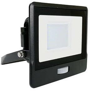 Load image into Gallery viewer, V-tac led bouwlamp | 30w | 3000k | ip65 | met sensor | body zwart - 9335220
