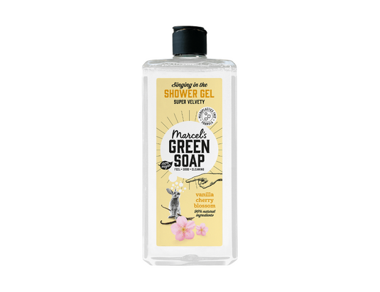 Marcel's green soap shower gel - vanille kersenbloesem - 300ml
