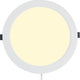 Enzo varnalux led panel downlight 12w wit 4000k basic ø175mm - 9000080