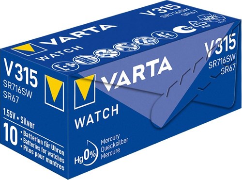 Load image into Gallery viewer, Varta 315 sr67 10 stuks in doosje
