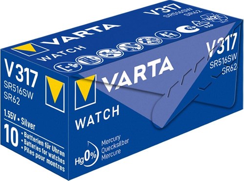 Load image into Gallery viewer, Varta 317 sr62 10 stuks in doosje
