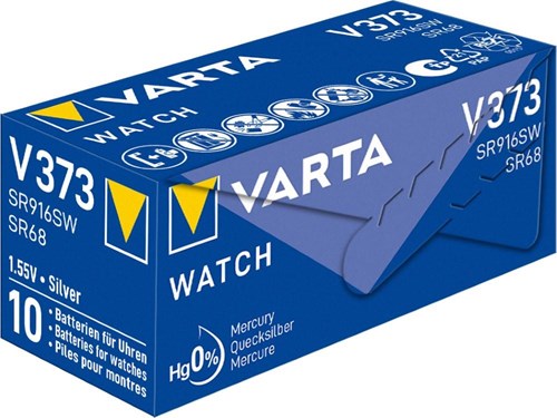 Load image into Gallery viewer, Varta 373 sr916 10 stuks in een doosje
