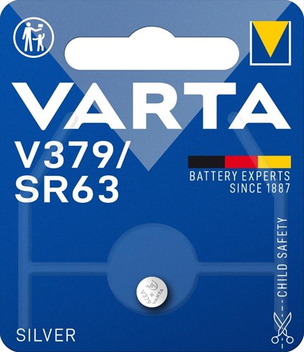 Load image into Gallery viewer, Varta 379 sr66 per stuk op blister 2913540
